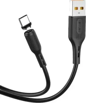Denmen D18T USB Type-A - USB Type-C (1 м, черный)