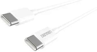 Denmen D10C USB Type-C - USB Type-C (1 м, белый)