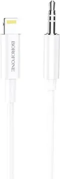 Borofone BL9 Lightning - 3.5 Jack (1 м, белый)
