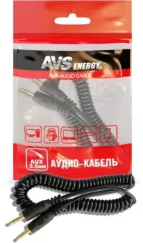 AVS AU-611 3.5 Jack - 3.5 Jack (2 м, черный)