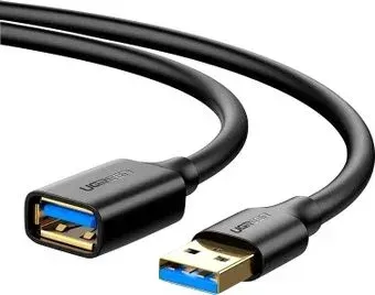 Ugreen US129 30125 USB Type-A - USB Type-A (0.5 м, черный)