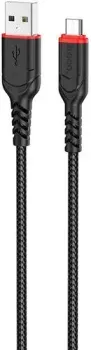 Hoco X59 Victory USB Type-A - MicroUSB (1 м, черный)
