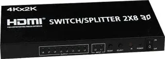 USBTOP 2x8 HDMI 4K 3D
