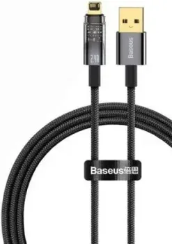 Baseus Explorer USB Type-A - Lightning (1 м, черный)