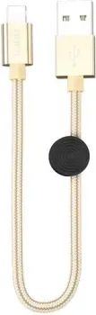 Hoco X35 USB - Lightning (0.25 м, золотой)