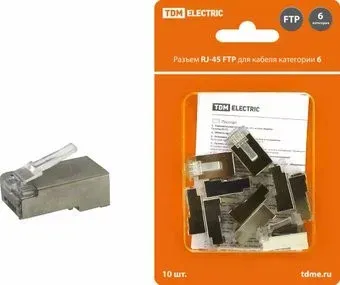 TDM Electric SQ0561-0007 RJ-45 FTP (10 шт)