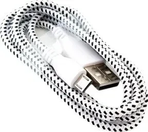 Sipl KK21L USB Type A - microUSB (1 м, белый)