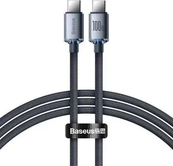 Baseus CAJY000601 USB Type-C - USB Type-C (1.2 м, черный)