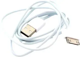 Sipl PKU1E USB Type-A - Apple 30-pin (1 м, белый)