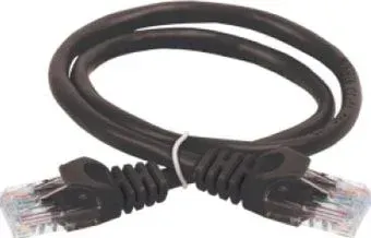 ITK RJ45 - RJ45 PC09-C5EU-2M (2 м, черный)