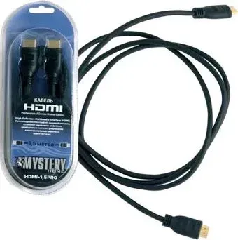 Mystery HDMI - HDMI HDMI1.5pro (1.5 м, черный)