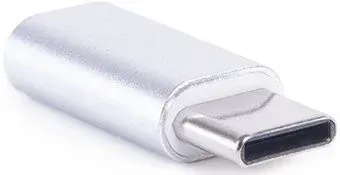 Atom USB Type-C - MicroUSB (серебристый)