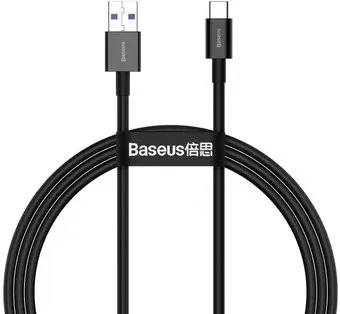 Baseus USB Type-A - Type-C CATYS-01 (1 м, черный)