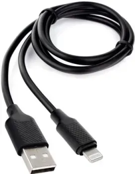 Cablexpert USB Type-A - Lightning CCB-USB-AMAPO2-1MB (1 м, черный)