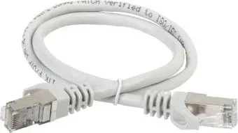 ITK RJ45 - RJ45 PC01-C5EFL-3M (3 м, серый)