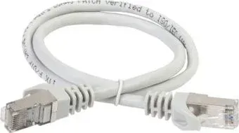 ITK RJ45 - RJ45 PC01-C6F-2M (2 м, серый)