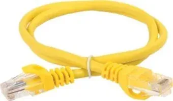 ITK RJ45 - RJ45 PC05-C5EU-3M (3 м, желтый)