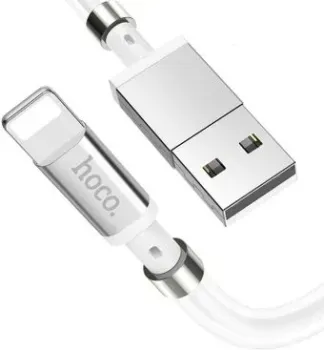 Hoco U91 Magic Magnetic USB - Lightning (1 м, белый)