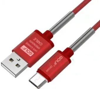 GOLF Micro USB GC-40 1 м (красный)