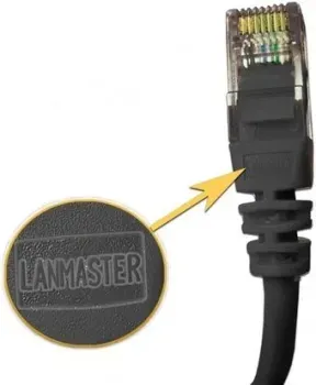 Lanmaster LAN-PC45/U5E-5.0-BK