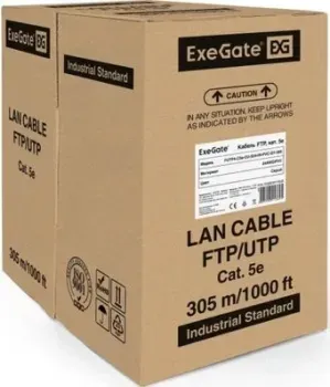 ExeGate FUTP4-C5e-CU-S24-IN-PVC-GY-305 FTP
