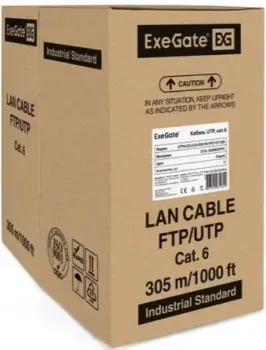 ExeGate UTP4-C6-CCA-S23-IN-PVC-GY-305 UTP