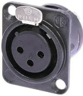 Neutrik NC3FD-L-B-1
