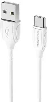 Borofone BX19 Type-C 1 м (белый)
