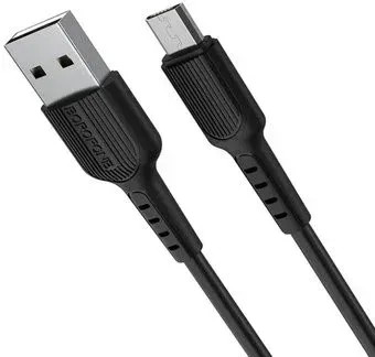 Borofone BX16 microUSB 1 м (черный)