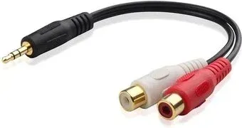 USBTOP 2 RCA – jack 3.5mm 0.3 м