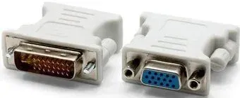 USBTOP DVI-I – VGA (белый)