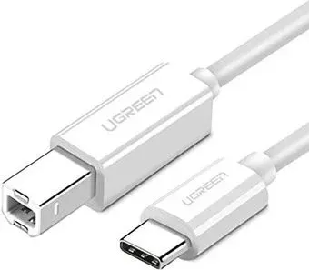 Ugreen US241 40417 USB Type-B - USB Type-C (1.5 м, белый)