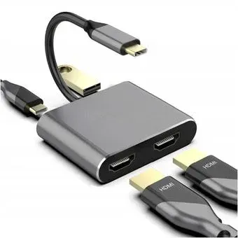 USBTOP USB3.1 Type-C на 2 HDMI