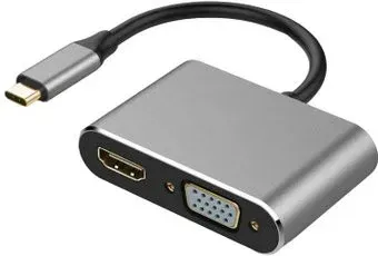 USBTOP USB3.1 Type-C на HDMI/VGA/USB3.0/USB-C