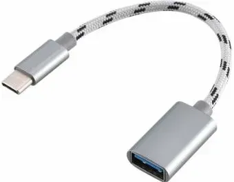 USBTOP OTG USB3.1 Type-C – USB3.0 тканевый