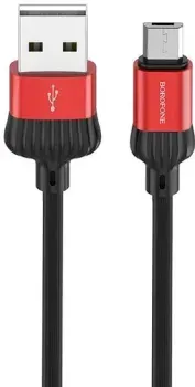 Borofone BX28 microUSB 1 м (красный)