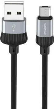 Borofone BX28 microUSB 1 м (серый)