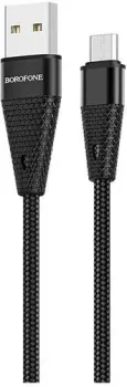 Borofone BU10 microUSB 1.2 м (черный)