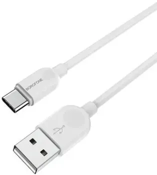 Borofone BX14 Type-C 2 м (белый)