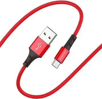 Borofone BX20 microUSB 1 м (красный)