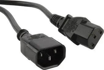 TV-COM TP020-IEC320-C13/C14-1.8-BK