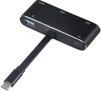 USBTOP USB 3.1 Type-C на HDMI/VGA/3.5 мм/USB 3.0/USB-C