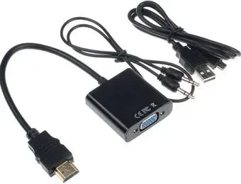 USBTOP HDMI – VGA 3.5 jack + питание