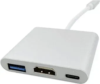 USBTOP USB 3.1 Type-C - HDMI/USB Type-C/USB Type-A