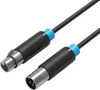 Vention BBFBG XLR - XLR (1.5 м, черный)