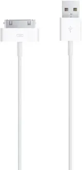 Apple 30-pin - USB 2.0 Type-A (1 м, белый)