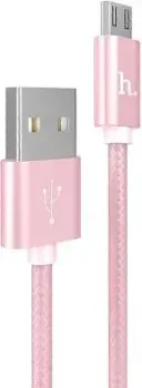 Hoco X2 microUSB (1 м, розовый)