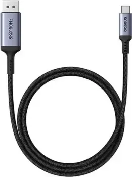 Baseus High Definition Series 8K Adapter USB Type-C - DisplayPort (1.5 м, черный)