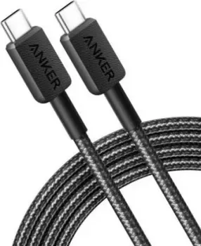 Anker PowerLine 322 A81F5 USB Type-C - USB Type-C (0.9 м, черный)