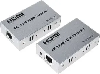 USBTOP HDMI UltraHD 4K активный на 100м по витой паре RJ45, комплект